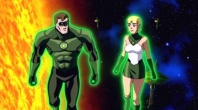 Скриншот 1: Зеленый Фонарь: Изумрудные рыцари / Green Lantern: Emerald Knights (2011)