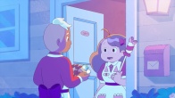 Скриншот 1: Би и Паппикэт: Лентяи в космосе / Bee & Puppycat: Lazy in Space (2022)